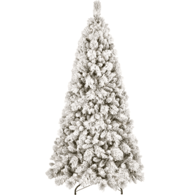 4 5 6  7  7.5  8 9  Ft PVC Hard Needle Mixed Flocked Tree (Option: 4foot PVC hard velvet tree)