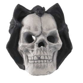 Demon Skull Gas Fireplace, Suitable For Ventless Or Ventless Propane, Gel, Ethanol, Electric, Outdoor Fireplaces And Fire Pits, Halloween Decorat (Option: Demon Skull Gas Fireplace)